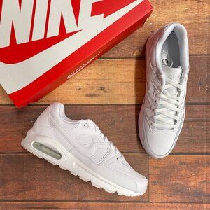 Nike Men's Air Max Command Leather "White" Running Shoes